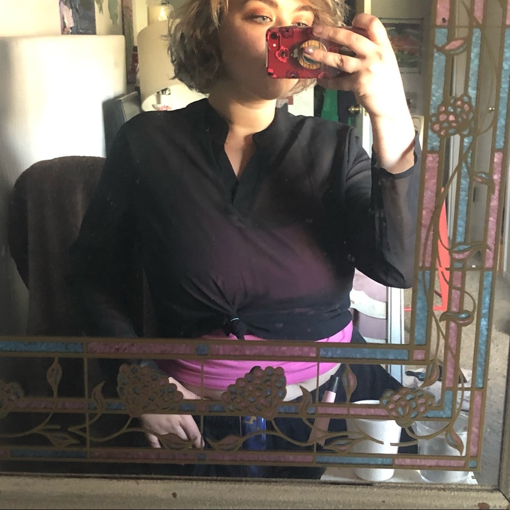 Long sleeve blouse